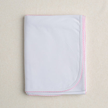 Wholesale Picot Trimmed Cotton Blanks