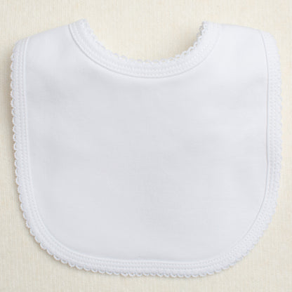 W - To be Deleted - Bib with Picot Edge