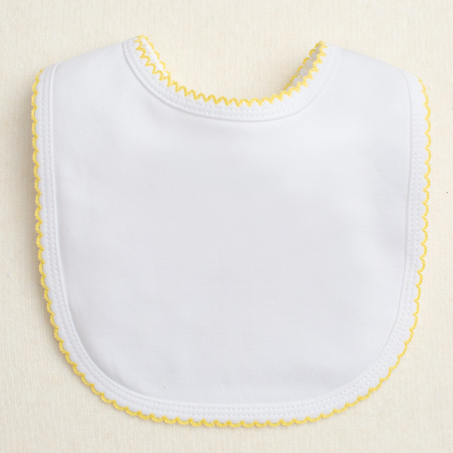 W - To be Deleted - Bib with Picot Edge